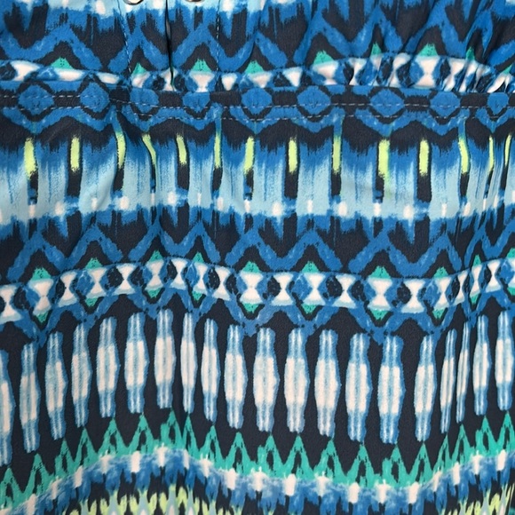 Women’s Plus Size Free Country Swim Top, 2X, Blue - Picture 2 of 8